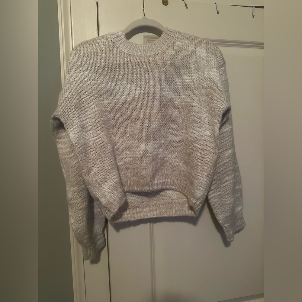 Cream sweater